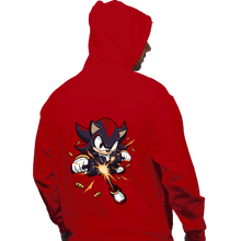 Load image into Gallery viewer, Daily_Deal_Shirts Pullover Hoodies, Unisex / Small / Red PG-13 Hedgehog