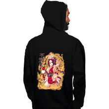 Load image into Gallery viewer, Shirts Pullover Hoodies, Unisex / Small / Black Fire Ninja Mai