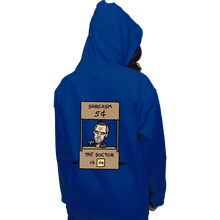 Load image into Gallery viewer, Secret_Shirts Pullover Hoodies, Unisex / Small / Royal Blue Sarcasm Stand
