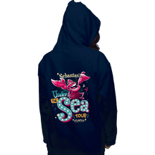 Load image into Gallery viewer, Daily_Deal_Shirts Pullover Hoodies, Unisex / Small / Navy Under The Sea Tour