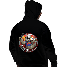 Load image into Gallery viewer, Daily_Deal_Shirts Pullover Hoodies, Unisex / Small / Black Hey You Guys
