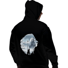 Load image into Gallery viewer, Shirts Pullover Hoodies, Unisex / Small / Black Mystical Winter