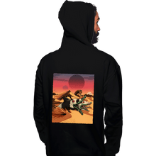 Load image into Gallery viewer, Daily_Deal_Shirts Pullover Hoodies, Unisex / Small / Black Wormrider