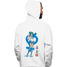 Load image into Gallery viewer, Secret_Shirts Pullover Hoodies, Unisex / Small / White Mercury Sumi-e
