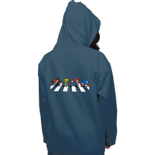 Load image into Gallery viewer, Secret_Shirts Pullover Hoodies, Unisex / Small / Indigo Blue The Pixels