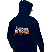 Load image into Gallery viewer, Secret_Shirts Pullover Hoodies, Unisex / Small / Navy F Yeah!
