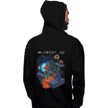 Load image into Gallery viewer, Shirts Pullover Hoodies, Unisex / Small / Black Isometroid