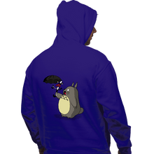 Load image into Gallery viewer, Shirts Pullover Hoodies, Unisex / Small / Violet Aaahh! Fake Umbrella!