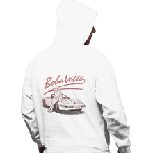 Load image into Gallery viewer, Shirts Pullover Hoodies, Unisex / Small / White Boba Vette