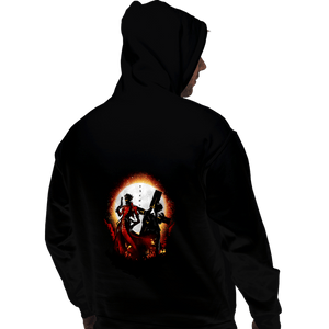 Daily_Deal_Shirts Pullover Hoodies, Unisex / Small / Black 60 Billion Double Dollar Man