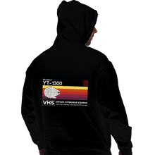 Load image into Gallery viewer, Daily_Deal_Shirts Pullover Hoodies, Unisex / Small / Black Vintage Hyperdrive Starship