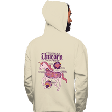 Load image into Gallery viewer, Shirts Pullover Hoodies, Unisex / Small / Sand Unicorn Anatomy