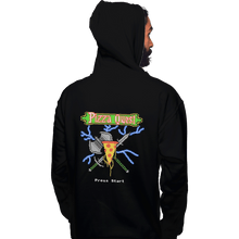 Load image into Gallery viewer, Shirts Pullover Hoodies, Unisex / Small / Black PIzza Quest