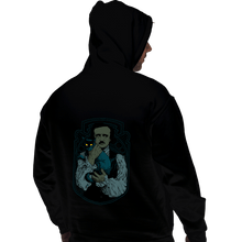 Load image into Gallery viewer, Shirts Pullover Hoodies, Unisex / Small / Black Poe And The Black Cat
