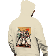 Load image into Gallery viewer, Daily_Deal_Shirts Pullover Hoodies, Unisex / Small / Sand The Unicorn Gundam