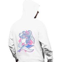 Load image into Gallery viewer, Shirts Pullover Hoodies, Unisex / Small / White Magical Lock and Time Key III
