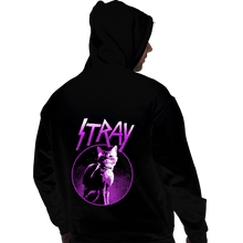 Load image into Gallery viewer, Daily_Deal_Shirts Pullover Hoodies, Unisex / Small / Black Neon Cat
