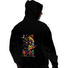 Load image into Gallery viewer, Secret_Shirts Pullover Hoodies, Unisex / Small / Black The Skull Kid Crew