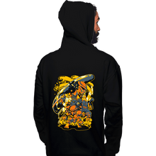 Load image into Gallery viewer, Shirts Pullover Hoodies, Unisex / Small / Black Alien vs. Predator Arcade Heroes