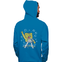 Load image into Gallery viewer, Shirts Pullover Hoodies, Unisex / Small / Sapphire Sponge Freddy