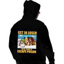 Load image into Gallery viewer, Daily_Deal_Shirts Pullover Hoodies, Unisex / Small / Black Prison Escape