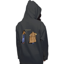 Load image into Gallery viewer, Shirts Pullover Hoodies, Unisex / Small / Charcoal Trench Coat