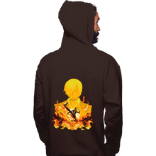 Load image into Gallery viewer, Shirts Pullover Hoodies, Unisex / Small / Dark Chocolate Sanji Shadow