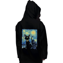 Load image into Gallery viewer, Shirts Pullover Hoodies, Unisex / Small / Black Claire De Lune