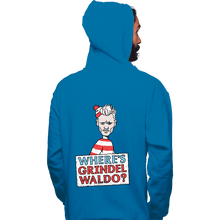 Load image into Gallery viewer, Secret_Shirts Pullover Hoodies, Unisex / Small / Sapphire Wheres Grindelwaldo