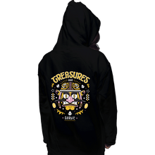 Load image into Gallery viewer, Shirts Pullover Hoodies, Unisex / Small / Black Treasures And Garlic