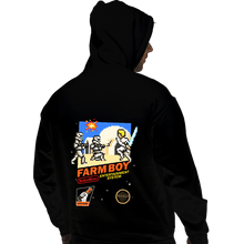 Load image into Gallery viewer, Daily_Deal_Shirts Pullover Hoodies, Unisex / Small / Black 8 Bit Farm Boy