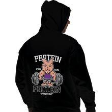 Load image into Gallery viewer, Shirts Pullover Hoodies, Unisex / Small / Black Protein Gym