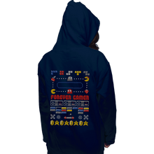 Load image into Gallery viewer, Shirts Pullover Hoodies, Unisex / Small / Navy A Very Gamer Christmas