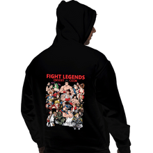 Load image into Gallery viewer, Daily_Deal_Shirts Pullover Hoodies, Unisex / Small / Black Fight Legends Insert Coin