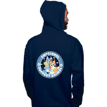 Load image into Gallery viewer, Daily_Deal_Shirts Pullover Hoodies, Unisex / Small / Navy Emotional Support Animals