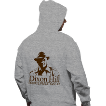 Load image into Gallery viewer, Daily_Deal_Shirts Pullover Hoodies, Unisex / Small / Sports Grey Dixon Hill Private Investigator