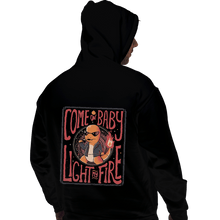 Load image into Gallery viewer, Shirts Pullover Hoodies, Unisex / Small / Black Come On Baby Light My Fire