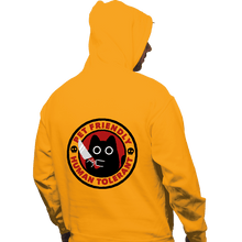 Load image into Gallery viewer, Daily_Deal_Shirts Pullover Hoodies, Unisex / Small / Gold Pet Friendly Human Tolerant