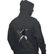 Load image into Gallery viewer, Secret_Shirts Pullover Hoodies, Unisex / Small / Charcoal Alien Thrower