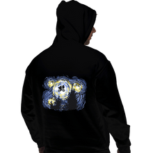 Load image into Gallery viewer, Secret_Shirts Pullover Hoodies, Unisex / Small / Black Starry Extraterrestrial