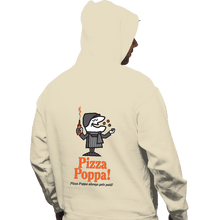 Load image into Gallery viewer, Daily_Deal_Shirts Pullover Hoodies, Unisex / Small / Sand Pizza Poppa