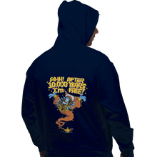Load image into Gallery viewer, Shirts Zippered Hoodies, Unisex / Small / Navy Genie Repulsa