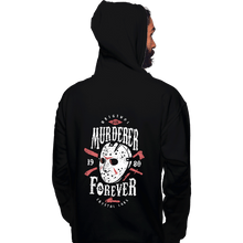Load image into Gallery viewer, Shirts Pullover Hoodies, Unisex / Small / Black Murderer Forever