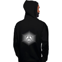 Load image into Gallery viewer, Shirts Pullover Hoodies, Unisex / Small / Black Shining Dice