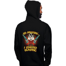 Load image into Gallery viewer, Shirts Pullover Hoodies, Unisex / Small / Black Blasting