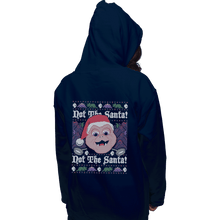 Load image into Gallery viewer, Shirts Pullover Hoodies, Unisex / Small / Navy Not The Santa!