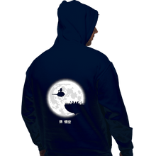Load image into Gallery viewer, Shirts Pullover Hoodies, Unisex / Small / Navy Don't Look At The Full Moon