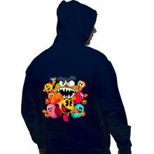 Load image into Gallery viewer, Secret_Shirts Pullover Hoodies, Unisex / Small / Navy Pac-Man World