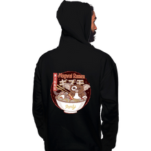 Load image into Gallery viewer, Shirts Pullover Hoodies, Unisex / Small / Black Mogwai Night Ramen