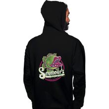 Load image into Gallery viewer, Shirts Zippered Hoodies, Unisex / Small / Black Little Shop Of Horrors